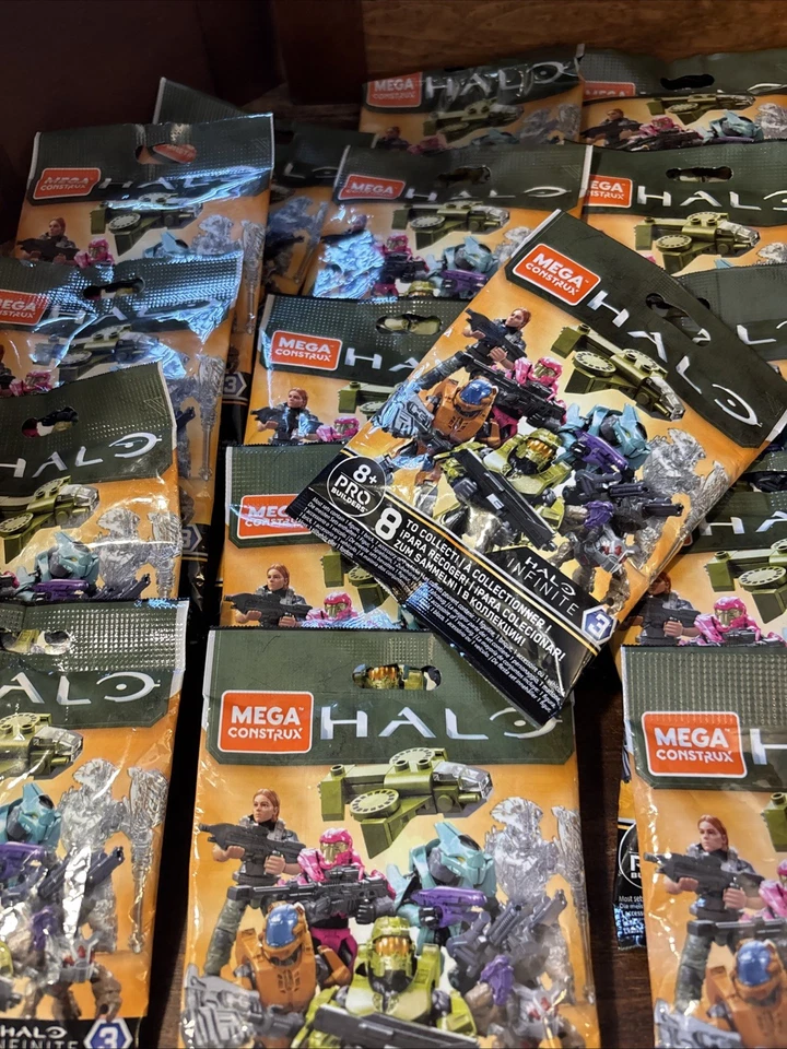 Mega Construx HALO Infinite 3 ~ Lot of 21 Blind Bags NEW SEALED - Image 4 of 4