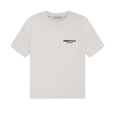 Fear of God Essentials Light Oatmeal Men's Cotton T-Shirt Small 