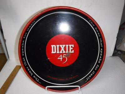 Dixie Beer Tray 13'' Good Condition, Dixie Brewing Co. New Orleans, Louisianna