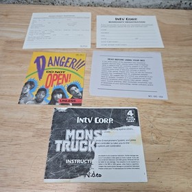 Monster Truck Rally (Nintendo NES 1990) Complete In Box CIB
