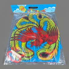   Vintage 80s KW Phoenix Kite 1.2m Or 3  11  Tail NOS 504 Colorful  