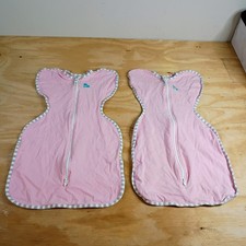 Lot 2 Love to Dream Swaddle UP Original Small Pink 1.0 TOG Sleep Sack Baby