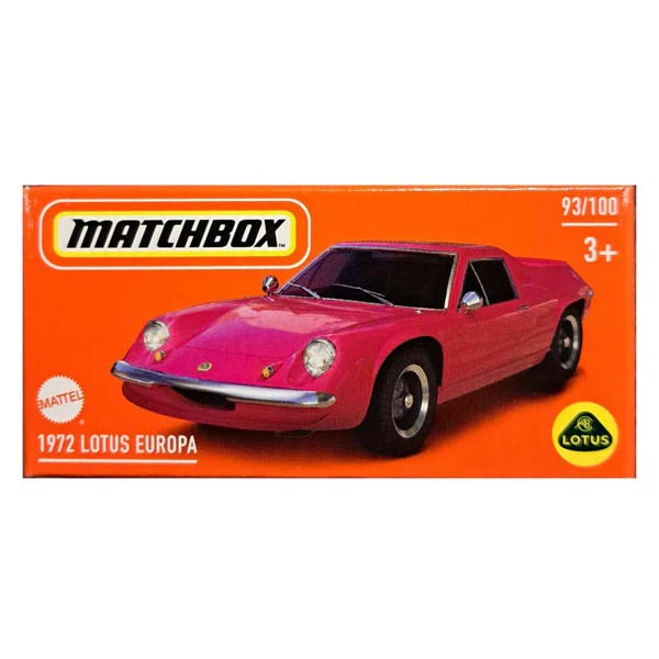MATCHBOX 2024 POWERGRABS 1972 LOTUS EUROPA 93/100 HVR20