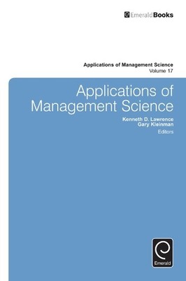 Applications of Management Science - 9781784412111