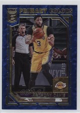 2021-22 Donruss Elite Primary Colors Blue 96/99 Anthony Davis #3 1e6a