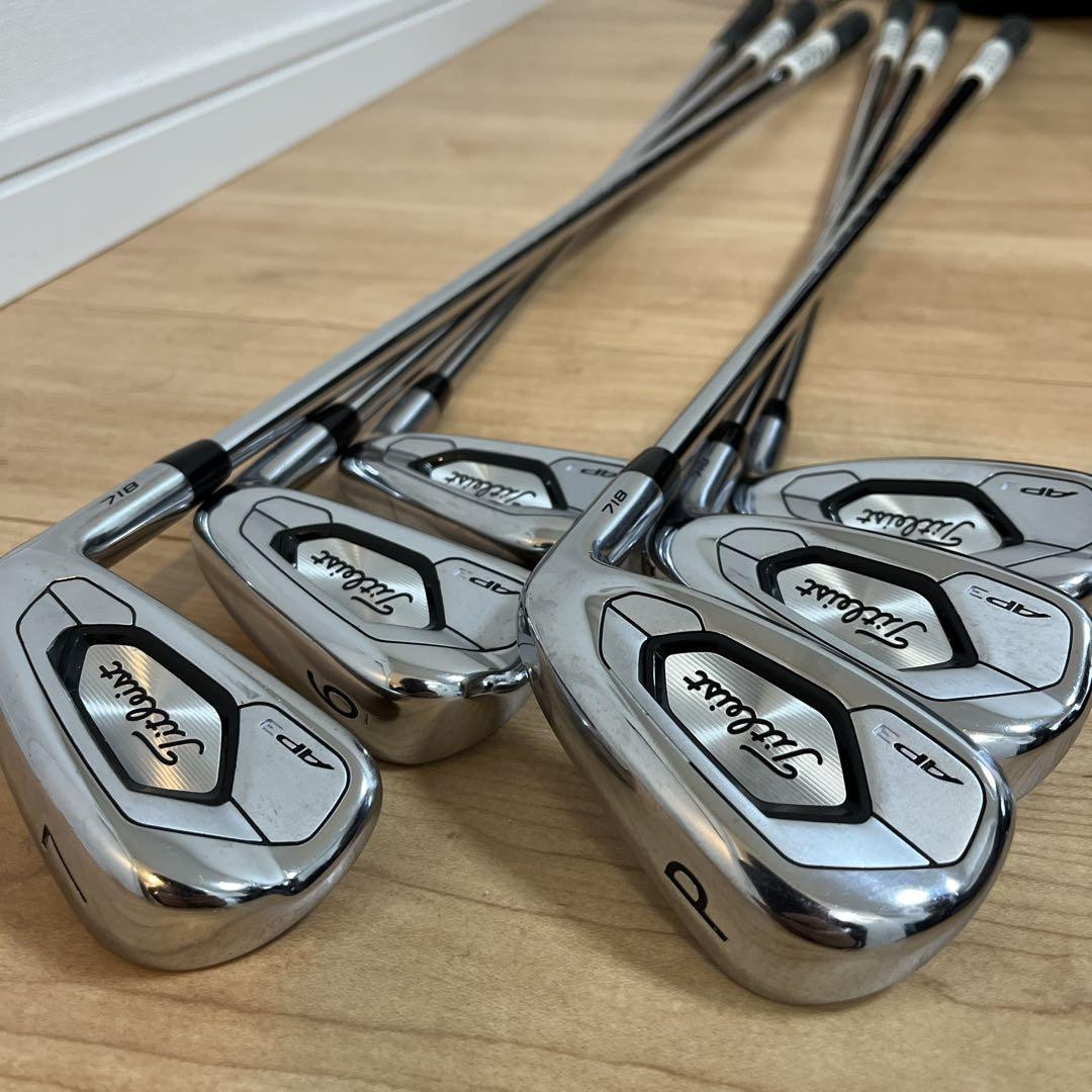 Titleist AP3 718 Irons Set Modus 105 6 Clubs | eBay