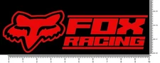 Fox 10" Custom Die Cut Team Sticker Motocross Racing Decal 10" or 5"