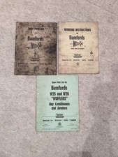 Bamford 422 Wizzler Parts And Instructions Book Along With W25 W26 Wuffler Parts