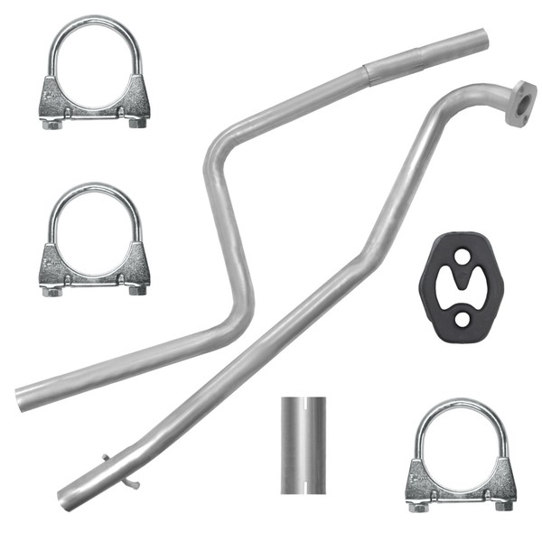 Rohr Auspuff Hosenrohr Rohrvorne Montagesatz Ford Fusion Ju 1.4 Tdci SchräGheck-image