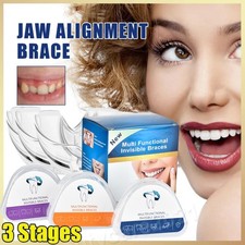 3 Stages Orthodontic Retainer Teeth Corrector Dental Straighten Braces Trainer
