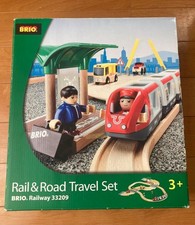 BRIO Railroad Travel Set 33 Piece Complete 33209 25837e