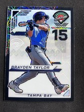 2025 Panini Prospect Edition BRAYDEN TAYLOR BLACK VELOCITY HOLO /39 #143