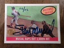 Stan Musial 2001 Topps Archives #TAA59 Autographs SP 02/02 STL Cardinals The Man