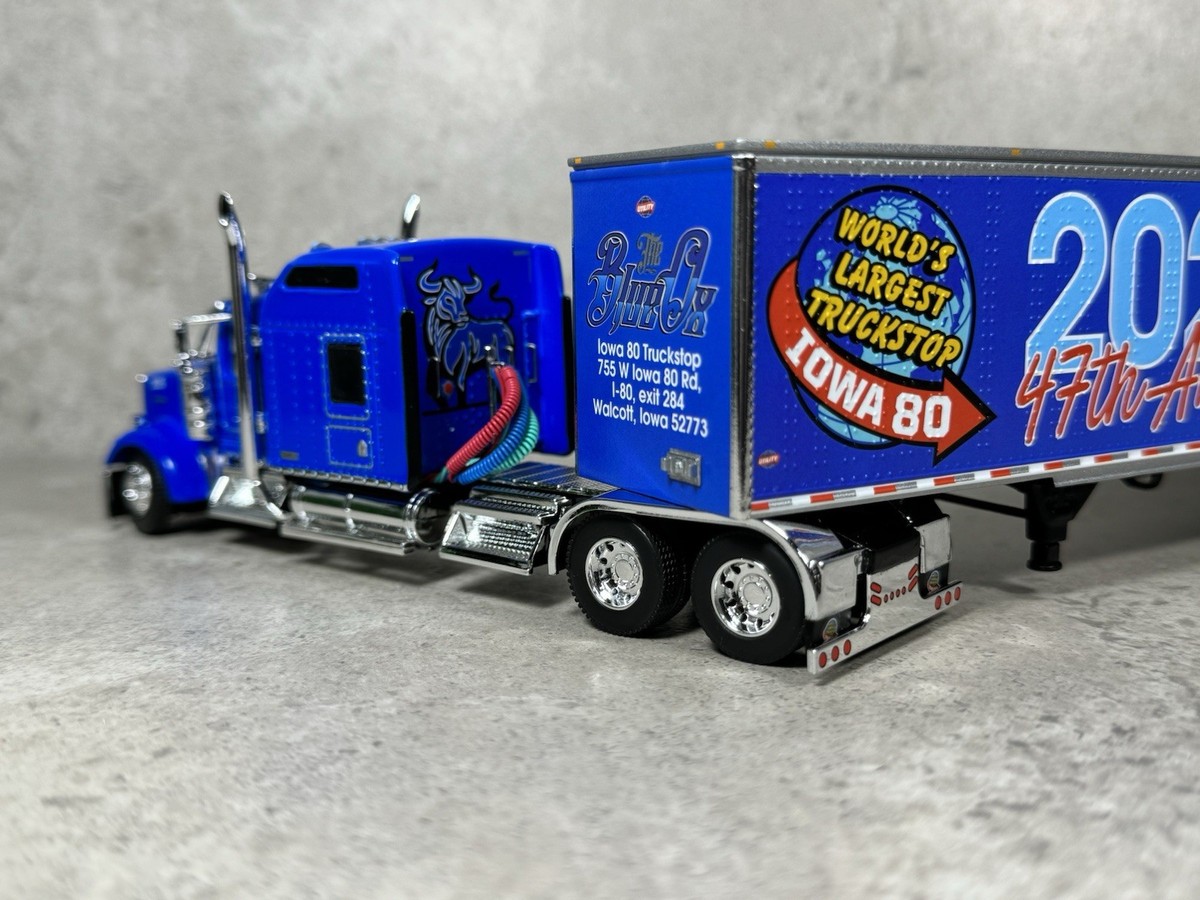 1/64 Kenworth W900L With Van Trailer 2025 Iowa 80 Walcott