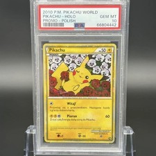 Pikachu (Polish) PW8 Pikachu World Collection Holo for sale online