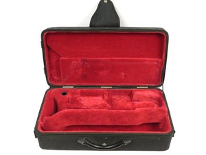 Besson London Bb Trumpet Case - Black Exterior / Red Interior