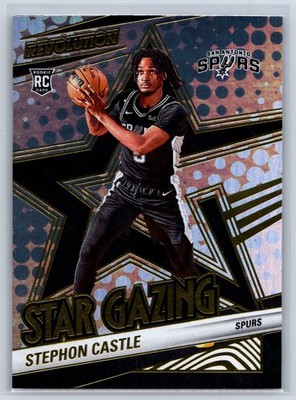 2024-25 Panini Revolution #4 Stephon Castle Star Gazing