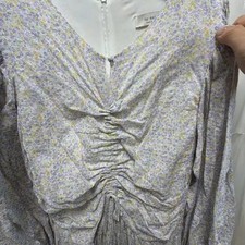 Vichyni Floral Long Dress New with Wrinkle-Free Cover