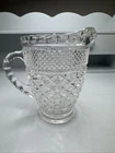 Vintage Anchor Hocking Wexford Pressed Glass One-Pint Pitcher - 1962-1998