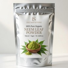 Neem Leaf Powder Azadirachta Indica Organic 100 Purest  Fresh