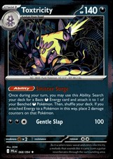 Toxtricity Holo Phantasmal Flames PFL 068/094 Pokemon NM 2025