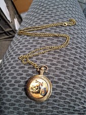 Motorbike Pocket Watch With Chain, Brand New.