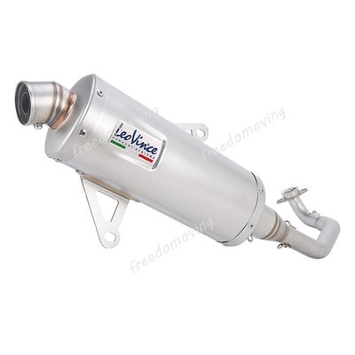 Slip On For Zontes 150X 150V 2026 2027 Full Exhaust System Header Pipe Muffler