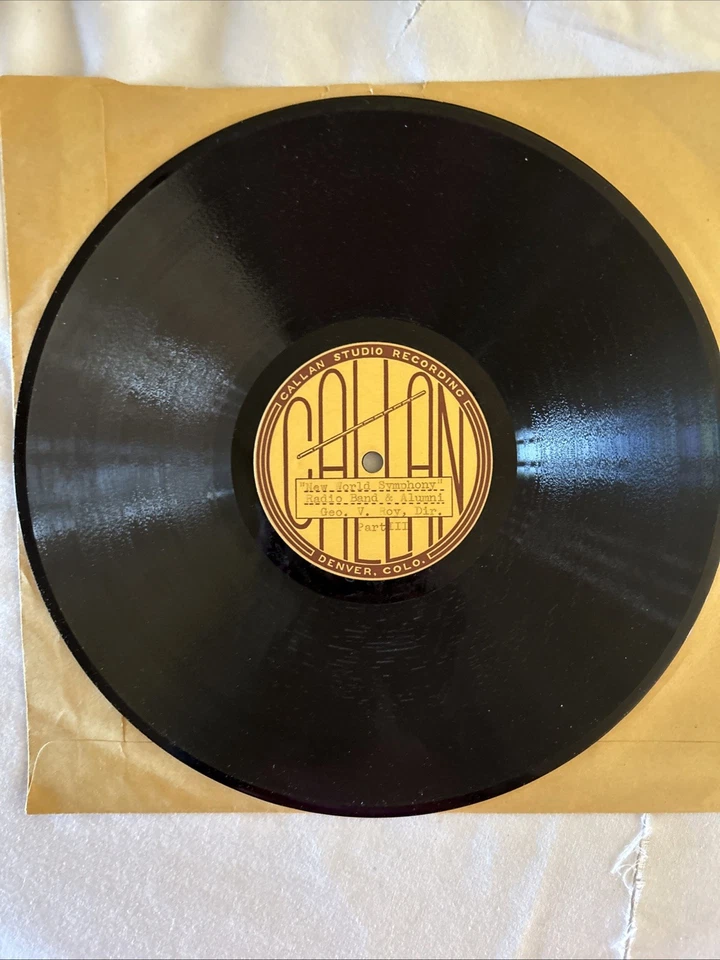 2-78 rpm Vinyl “Test Pressing “ Recordings -“RADIO BAND & ALUMNI” March Of The - Image 4 of 4