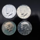 4 lot- Kennedy 50 Cent Silver Random Dates 90% Silver Circulated (see photo)