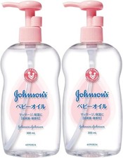  Bulk Purchase Johnson Baby Oil Slightly Scented 300mL x 2 Set