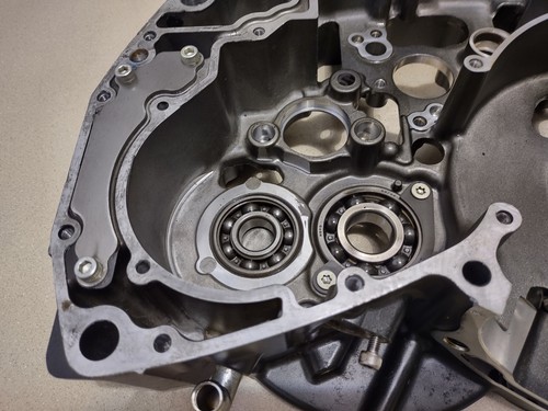 2007 Yamaha V Star 1300 XVS1300 Right Engine Case Crankcase #1124.2-117 - Picture 17 of 19