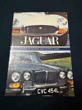 Jaguar Range Brochure - 1973 UK Issue - XJ6, XJ12 & E-Type Series 3