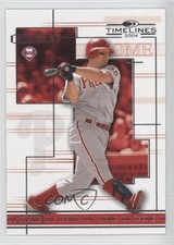 2004 Donruss Timelines Jim Thome #25 HOF 9bp