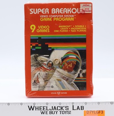 Super Breakout Atari 2600 1987 NEW SEALED Video Game Cartridge