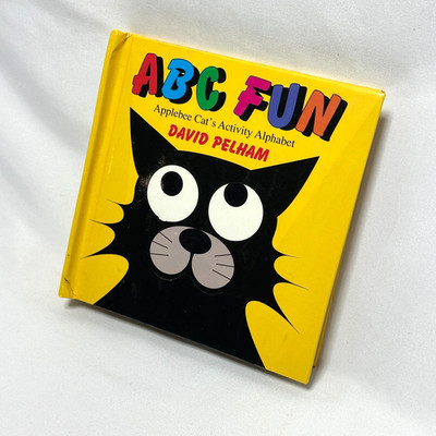 ABC FUN: APPLEBEE CAT'S ACTIVITY ALPHABET David Pelham 1997 HC Pull Tabs