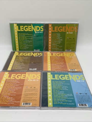 TIME LIFE 6 CD LOT THE ULTIMATE ROCK COLLECTION 108 CLASSIC ROCK SONGS SEALED - Foto 2 di 2