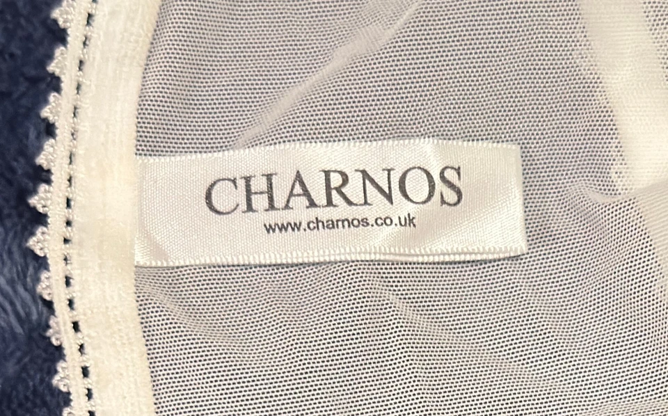 Cinturón Charnos Querubín Encaje Marfil Liguero Tirantes Talla Mediana - USADO UNA VEZ Foto 4 de 4