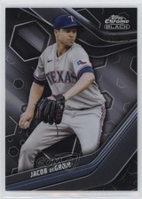 2023 Topps Chrome Black Refractor 39/199 Jacob deGrom #56 09br
