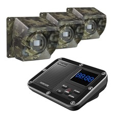 Rechargeable Battery Powered Driveway Alarms Long Range Wireless Motion Sensors