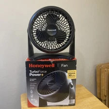 Honeywell Turbo Force Power+  HPF820BWM Table Fan - Black/used
