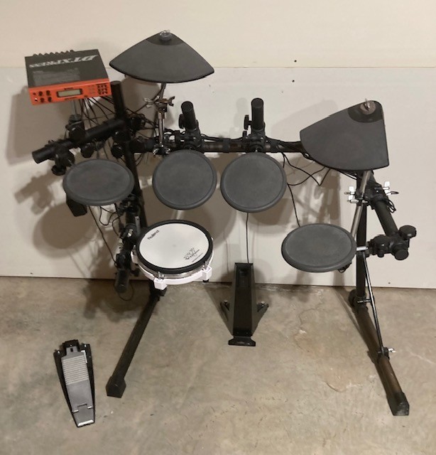 電子ドラム　YAMAHA DTXPRESS Yamaha DTXpress Electric Drum Set with Extras | eBay