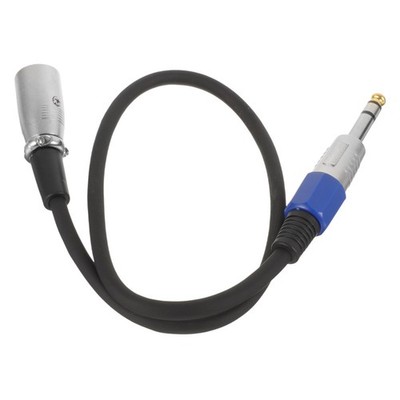  XLR bis 1/4 Adapter 6,35 mm zu XLR -Adapter 0,5 m 6,35 mm männlich an XLR