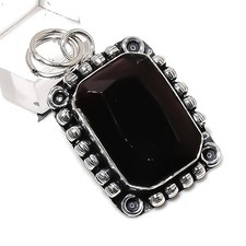 Mozambique Garnet Gemstone Handmade 925 Sterling Silver Gift Pendant 1.89