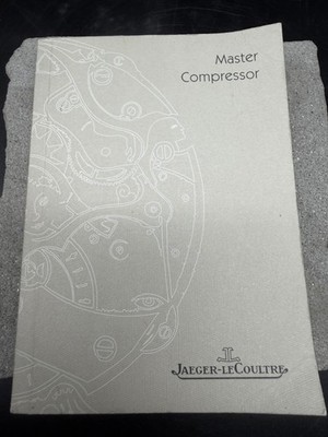 #1998 JAEGER LE COULTRE BOOKLET MASTER COMPRESSOR MEMOVOX ANLEITUNG BESCHREIBUNG