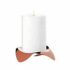 Stelton Papilio Uno Kerzenhalter - copper, Designer Kerzenständer, Edelstahl