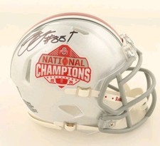 Gee Scott Jr. Signed Ohio State Buckeyes 2024  Logo Speed Mini Helmet