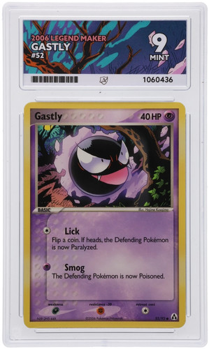 Gastly graded ACE 9 for sale on eBay