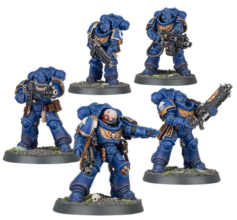 Space Marines Heavy Intercessors - Single Miniatures - Warhammer 40K