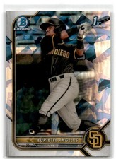 2022 Bowman #BCP-32 Euribiel Angeles Chrome Prospects Atomic Refractors Padres