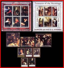 Peintures Hermitage (Russie) Collection Complète : 33 Articles Neufs CV$163,00